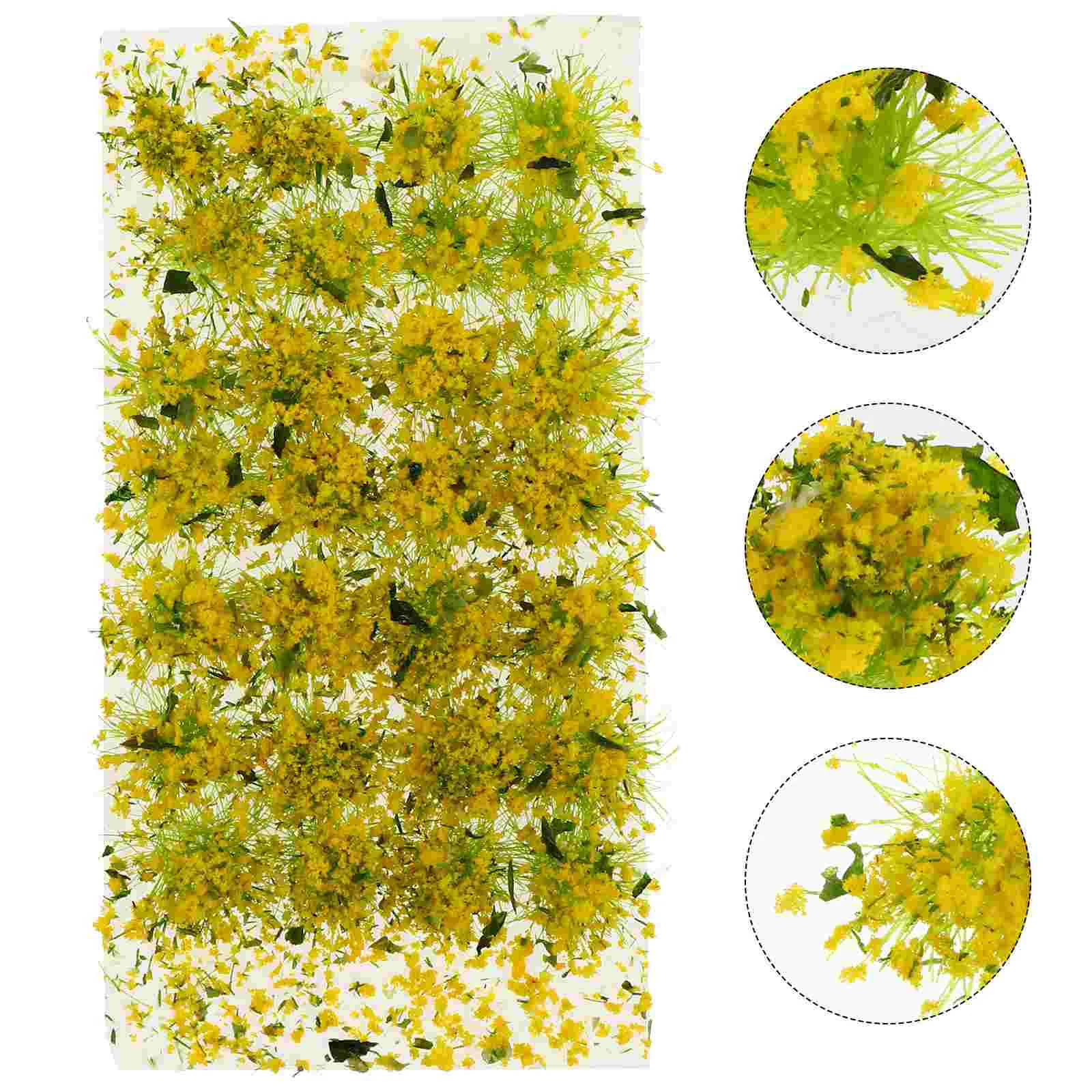 

Flower Model Cluster Tufts Mini Railway Miniature Landscape Tuft Artificial Fake Micro Static House Scenery Vegetation Ornament