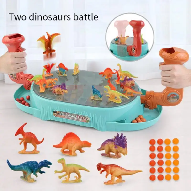 

Dinosaur Shooting Battle Competitive Board Game Desktop Dinosaur Battle Parent-child Interaction Children's Educational Toys