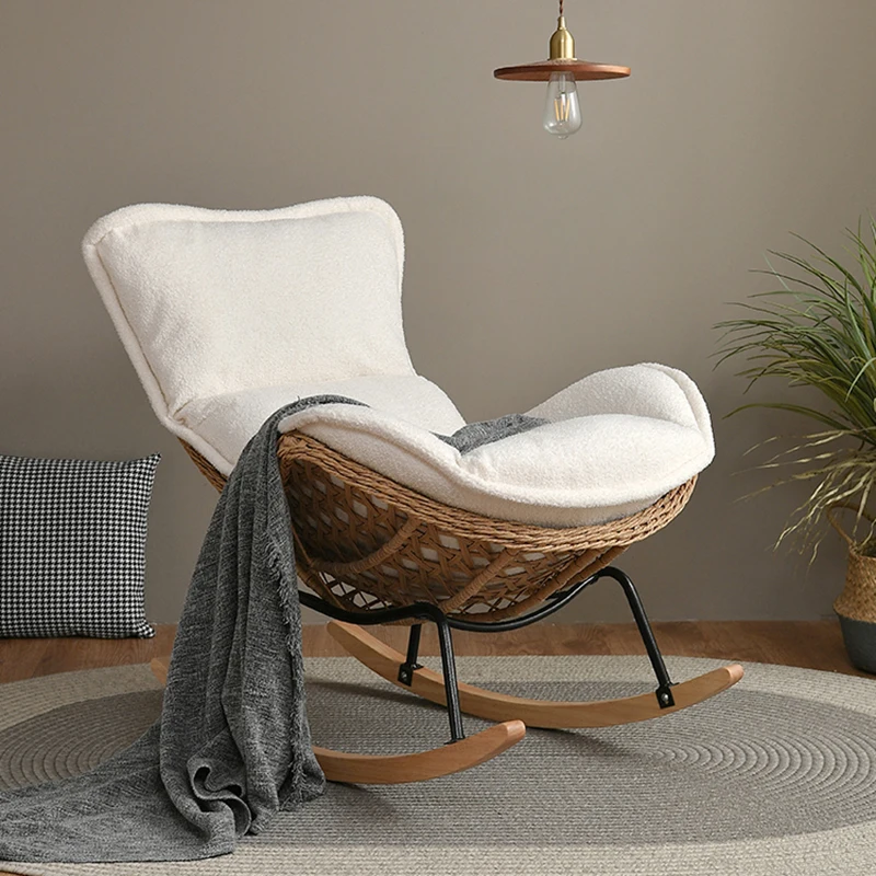 

Современный Одноместный стул для взрослых в скандинавском стиле для медитации, подставка для балкона, модный Воздушный эргономичный стул из пушистого железа, мебель для салона