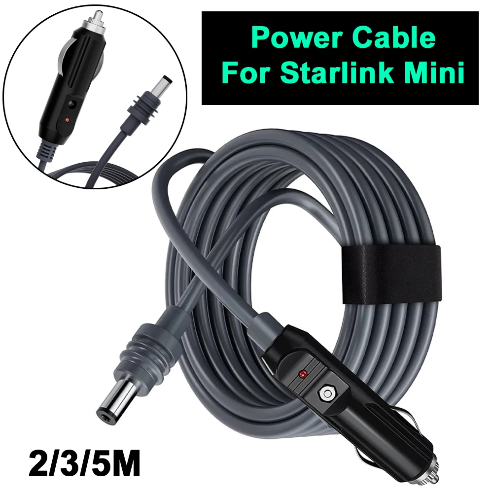 

Автомобильное зарядное устройство для Starlink Mini, 2 м/3 м/5 м