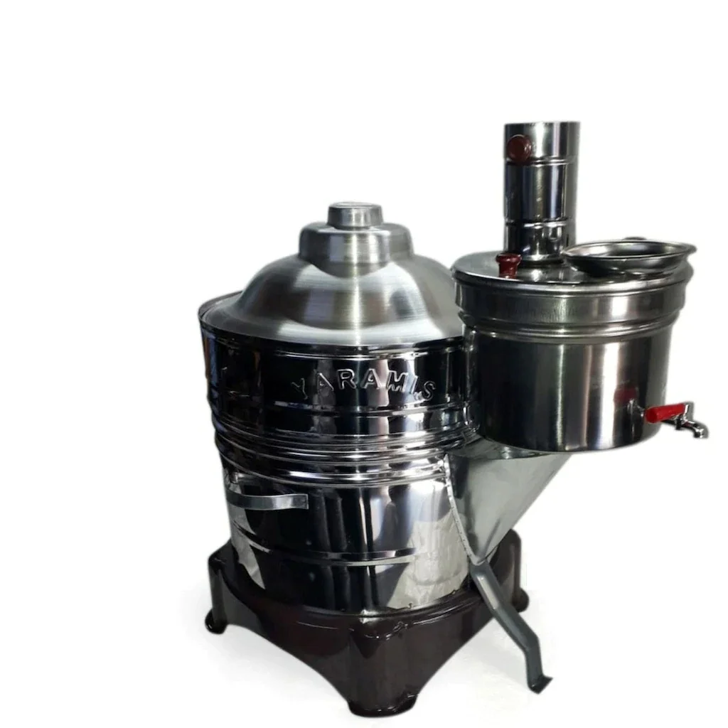 للبيع صنبور مزدوج Samovar إبريق الشاي متعدد الأغراض خزفي تاندوري ورقة عموم شواء التمتع نزهة السفر كباب Gözleme ماكينة إعداد الشاي