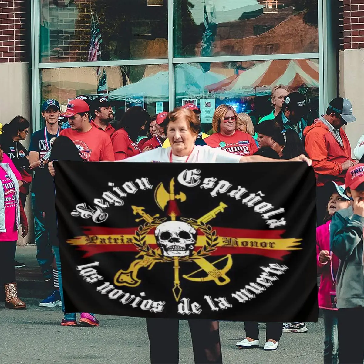 Флаг испанского легиона 2050, украшение для дома и улицы, фотография, изготовление логотипа Эстонии Флаг испанского легиона 2050, украшение для дома и улицы, фотография, изготовление логотипа Эстонии