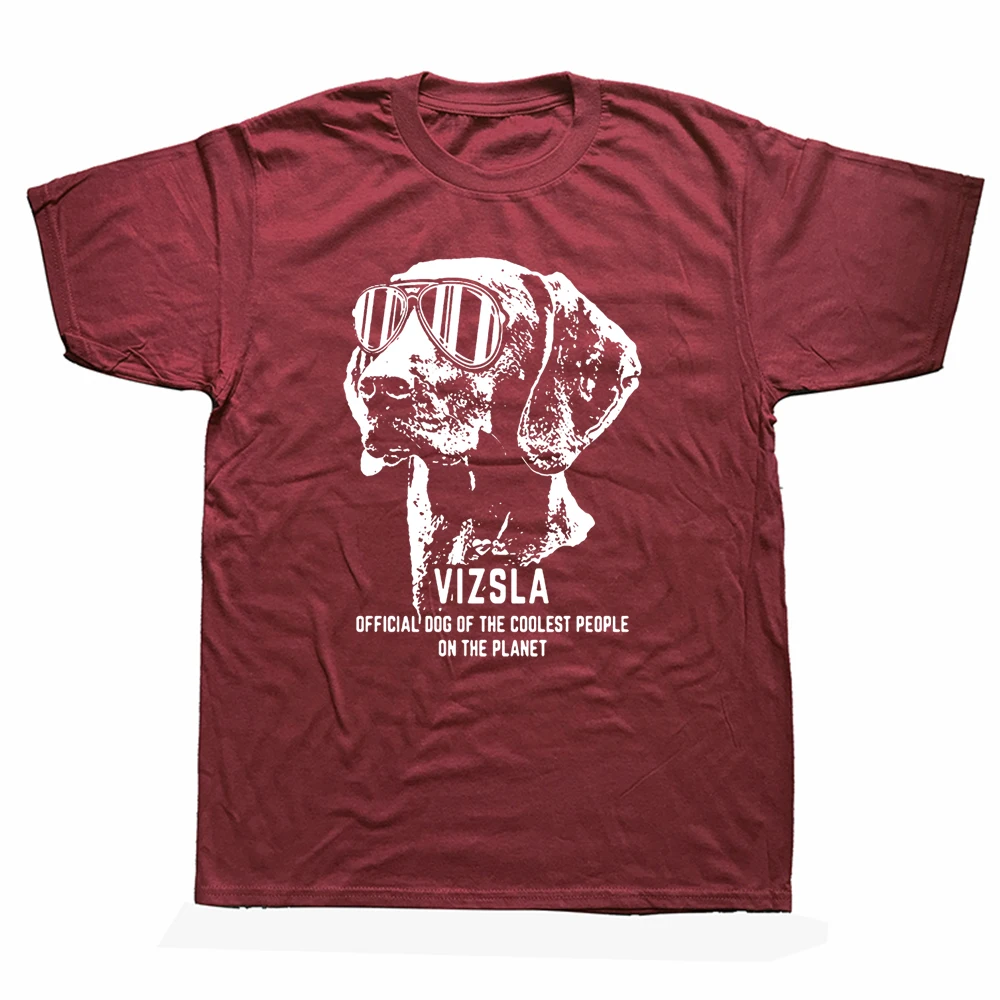 

Funny Vizsla Dog T Shirts Graphic Cotton Streetwear Short Sleeve Birthday Gifts Summer Style Dog Dad T-shirt Mens Clothing