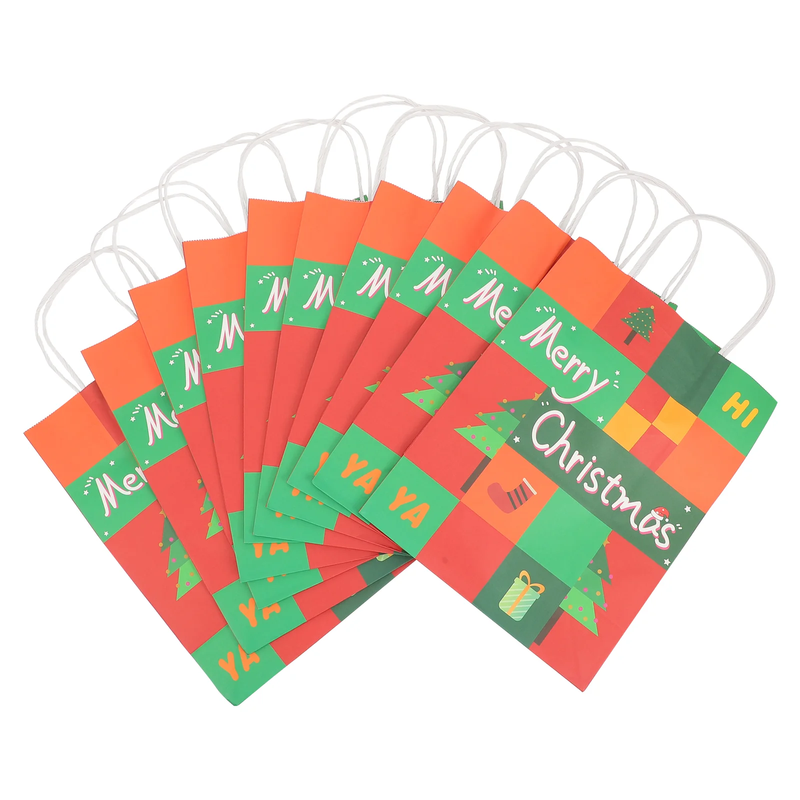 

Christmaspartytote Wrapping Goodie Present Snack Dessert Favor Souvenir Treatpackaging Paper