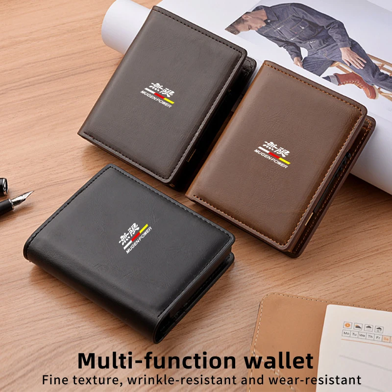 Автомобильный логотип женский бумажник металлический аккумулятор с карманом