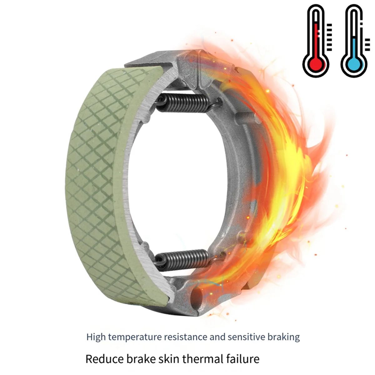 Передняя барабанная тормозная колодка для Ninebot MAX G30 электрический скутер