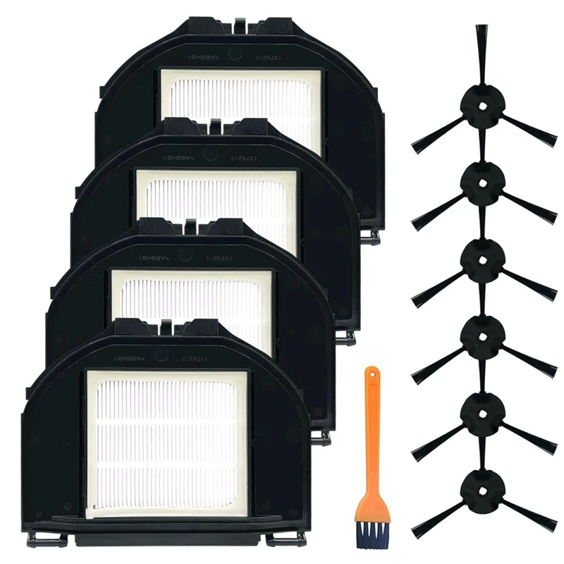 

Vacuum Hepa Filters Side Brush For Shark RV2310 Matrix /RV2310 Washable Robot Replacement Spare Parts Parts