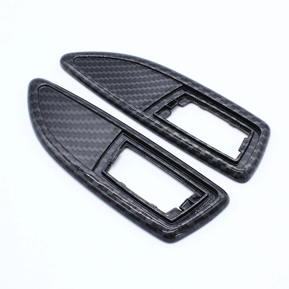 

Brand New Side Cover Indicator Frame Signal Carbon Fiber Look Set 2pcs