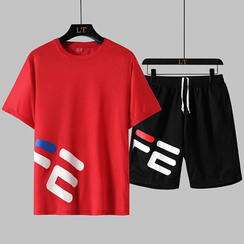 xiaomi Sportswear men's running short sleeve fitness clothes training fast drying clothes loose elastic football basketball