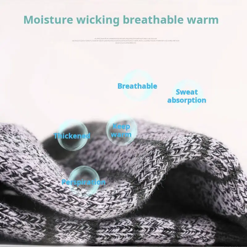 Утолщенные Носки для бега Нескользящие дышащие спортивные носки мужчин и женщин