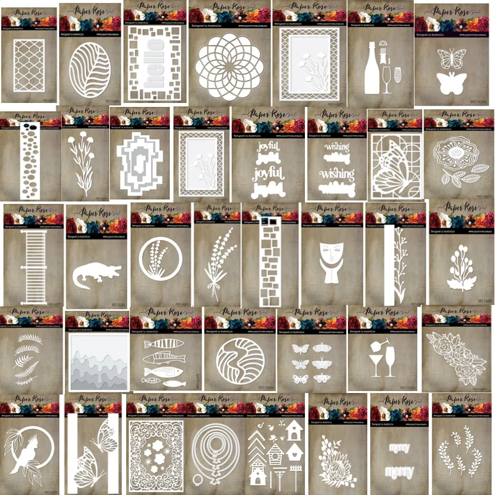 Большая распродажа веселые металлические штампы для DIY скрапбукинга поделки