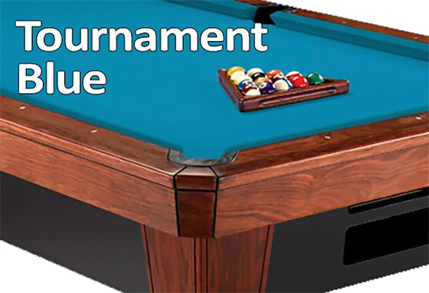 

860 Pool Table Cloth, Tournament Blue, 9ft