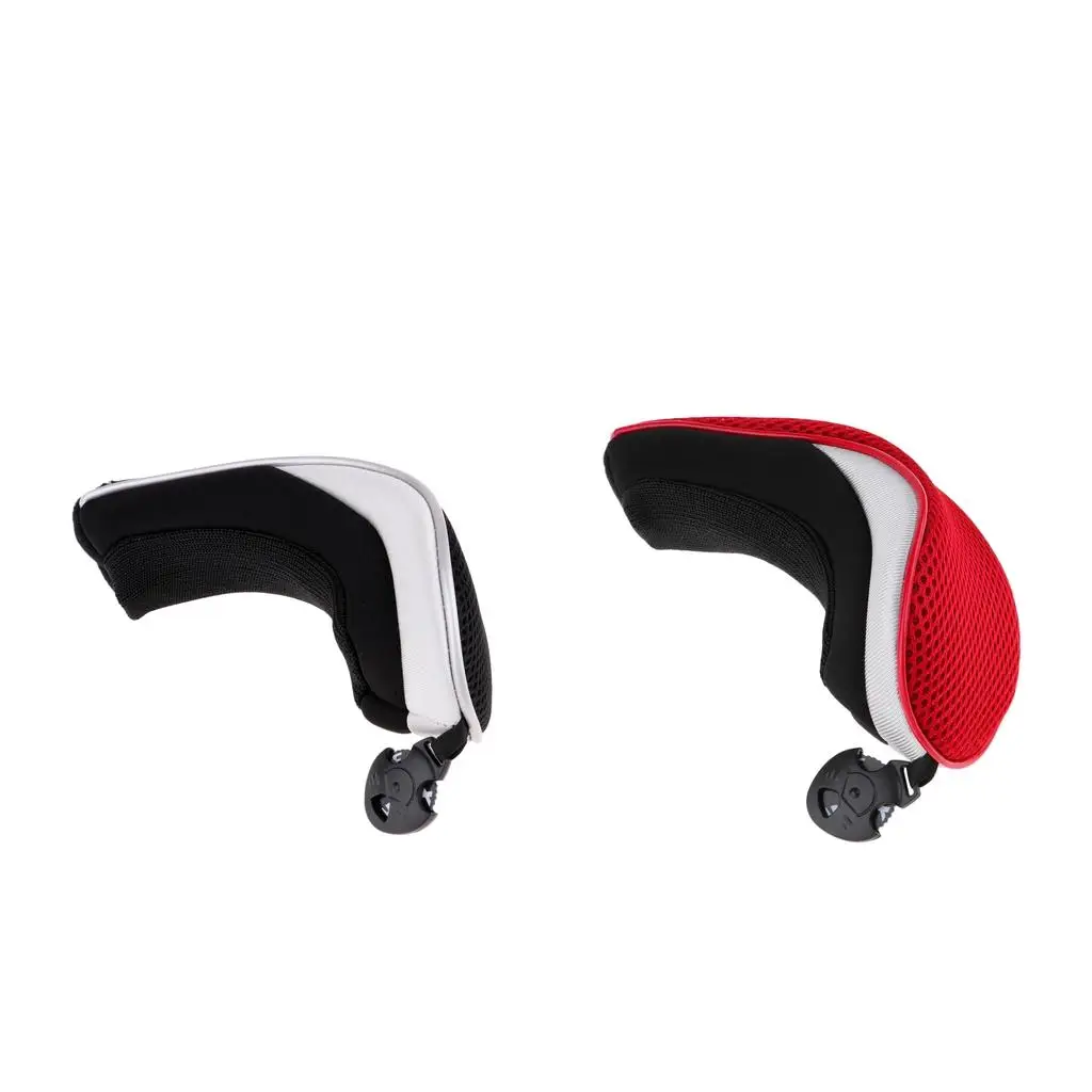 2Pcs Durability UT Golf Club Head Covers Kopfbedeckung 5 7 X No. Tag