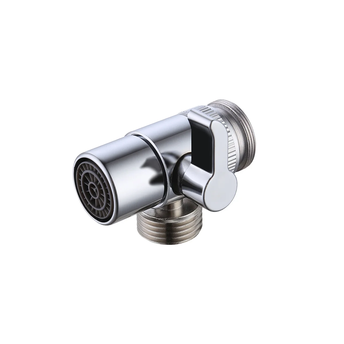

Stainless Diverter Adapter Hose Attachment Connector for Water Diversion