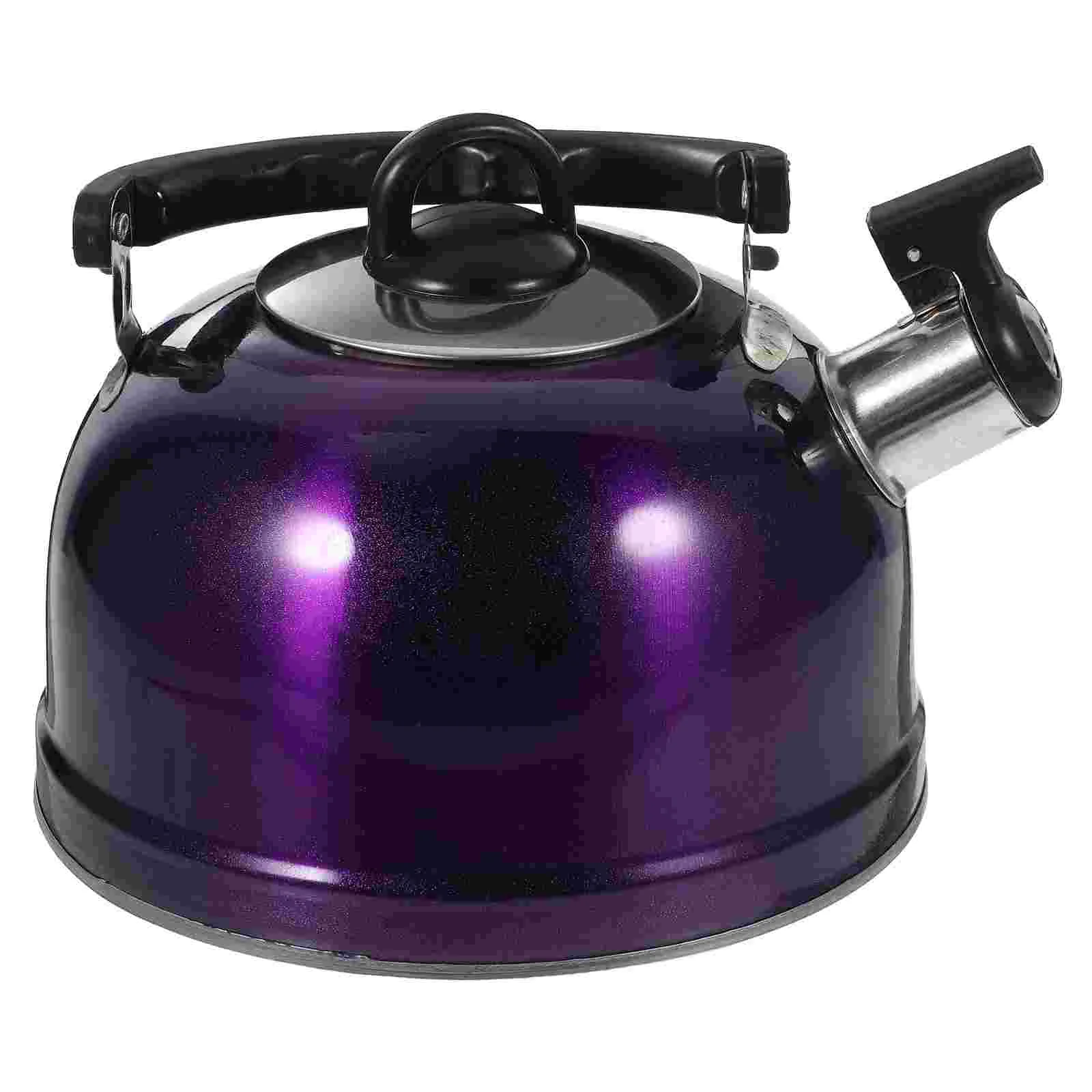 

Home Teakettle Water Pot Heating Whistling Portable Kitchen Boil Household Teapot Pitcher