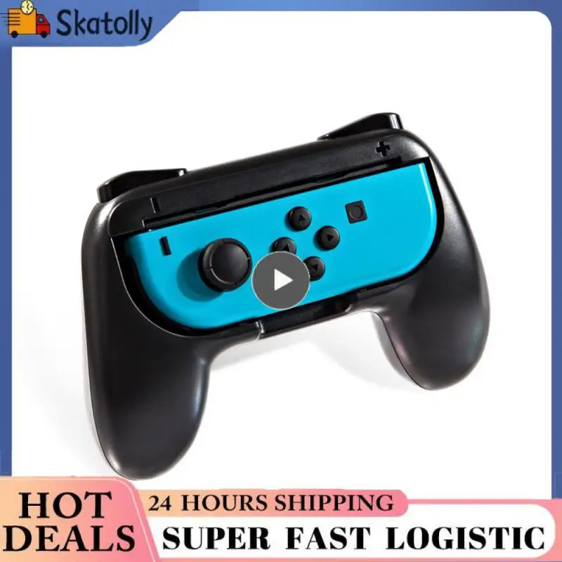 

1pair Plastic Controller Grip Protection Case For Switch OLED Protective Shell For Switch Joy Gamepad