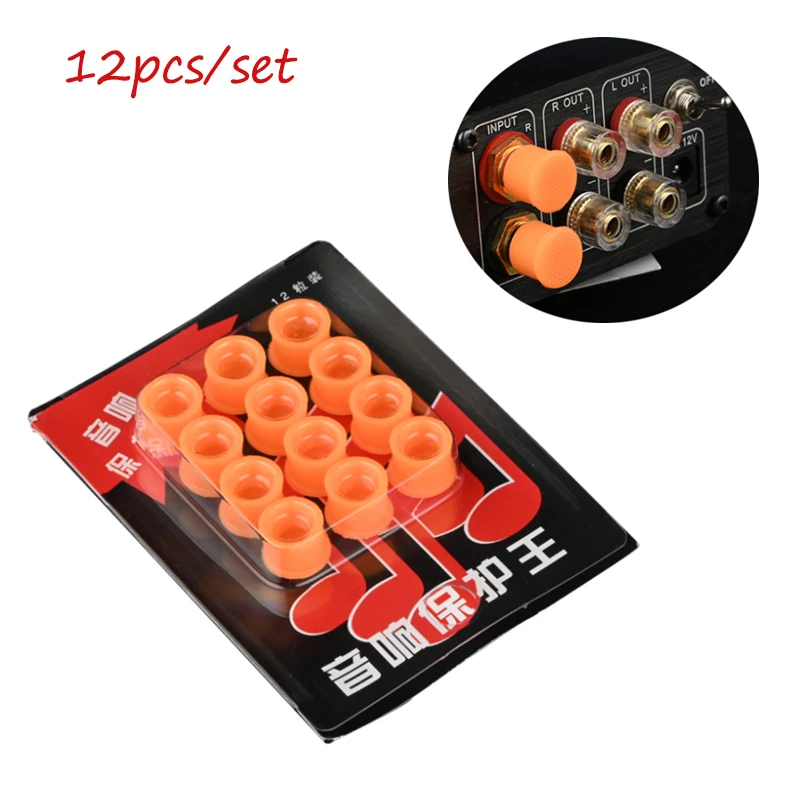Универсальная крышка для разъема RCA 12 шт