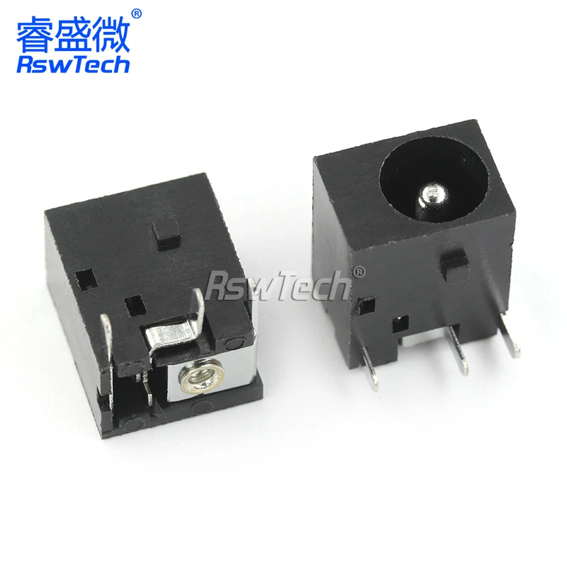 

Гнездовой разъем питания постоянного тока, 10 шт., 5,5*2,1/2,5/3,5 мм 031A/003/050/044/023/007B