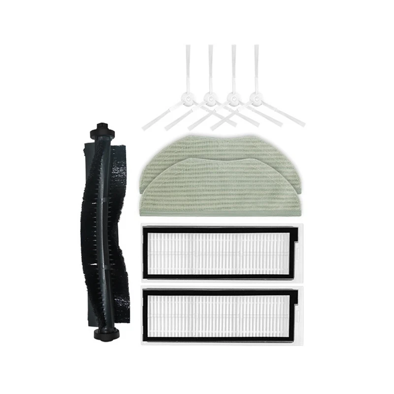 

Mop Cloth Rags HEPA Filters Side Brushes Spare Parts For Qihoo 360 X90 X95 S9 Robotic Vacuum Cleaner