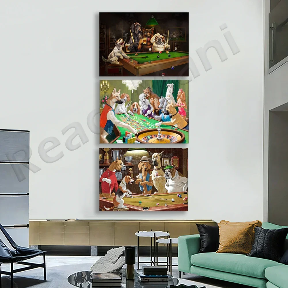 Печать на бильярде украшение для бильярдной комнаты рулетка игры в собаку