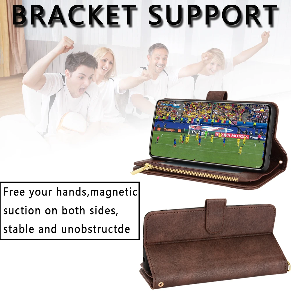 Luxury Full Protective Wallet Cover for Huawei Nova 9 8i Flip Leather Case on for Honor 50 Lite Fundas Card Slot Stand Lanyard