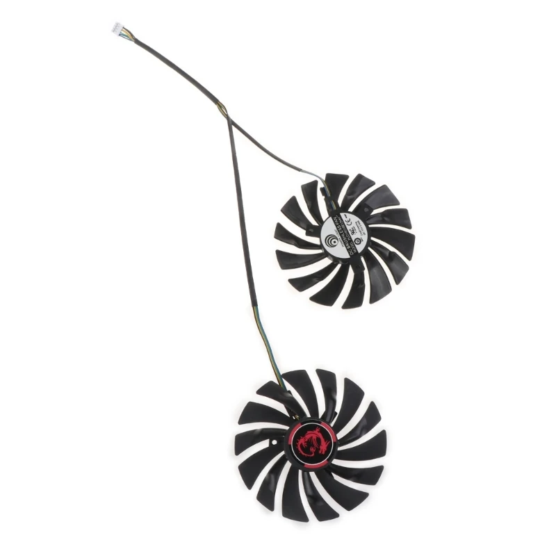 2 шт. 12 В PLD10010S12HH 4-контактный охлаждающий вентилятор VGA для видеокарты 980Ti 980