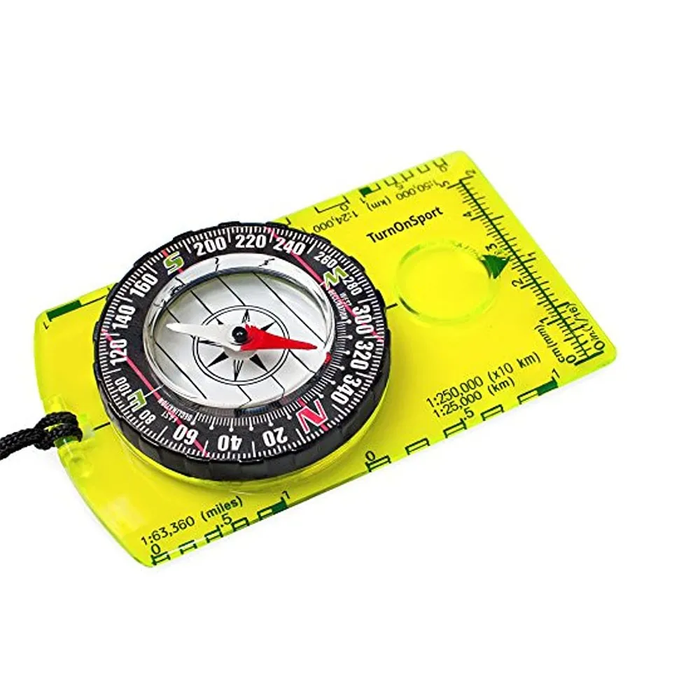

Backpacking Gifts Compass Scale Hiking For Map Camping Compass Navigation Professional Reading Map Field Orienteering Survival
