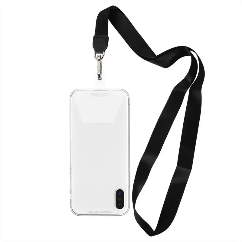 

Universal Hanging Cord Strap Ultra-thin Anti-lost Lanyard Adjustable Phone Strap Silver Metal Buckle Phone Accessories Universal
