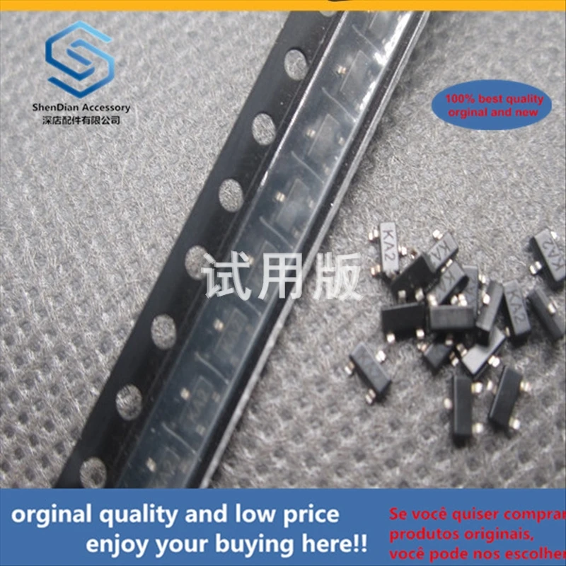 

50pcs 100% orginal new best quality MMBD4148 SMD Switch Triode Silkscreen KA2 SOT-23 0.2A 75V