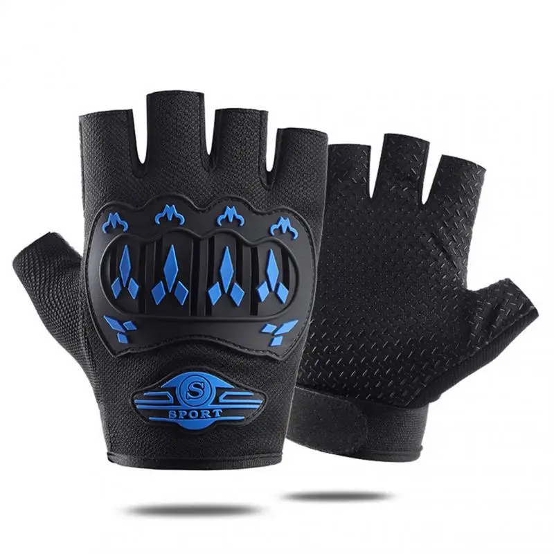 

Cycling Gloves Half Finger Bike Gloves Men Women Fingerless Gloves Breathable Anti-shock Motorcycle Glove Guantes Ciclismo