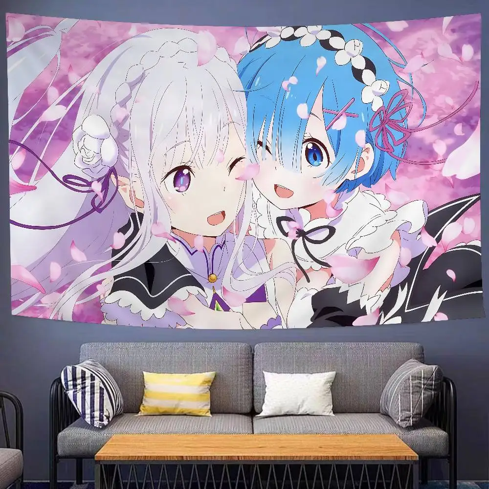 

Re Zero гобелен Potdemiel