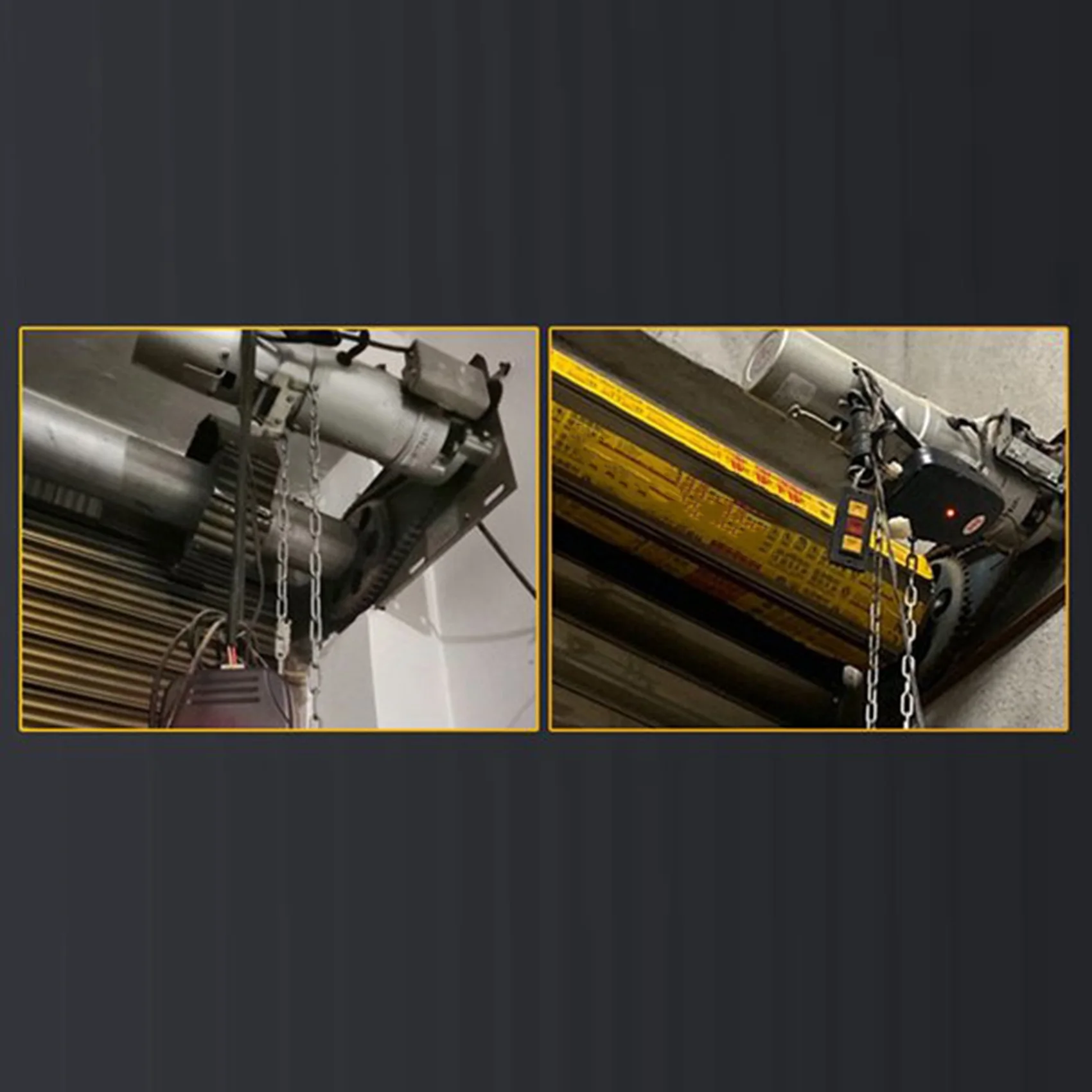 Устройство открывания гаражных ворот замок с электрическим дверным