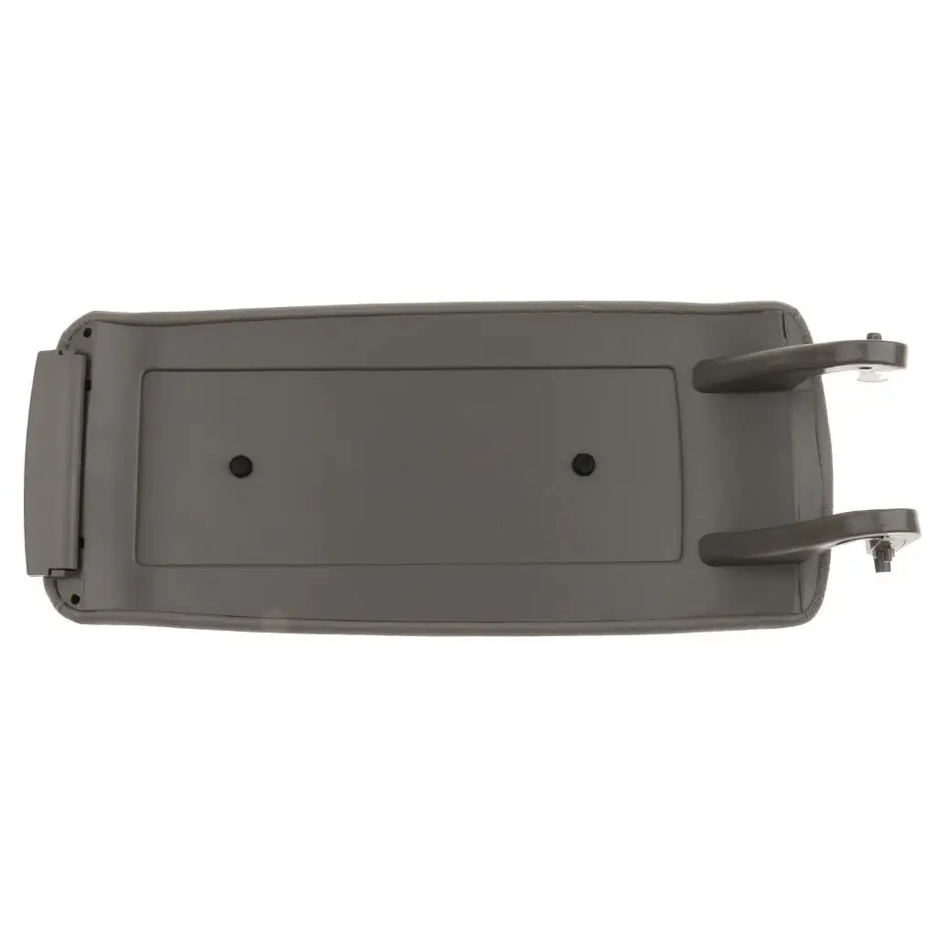 Кожаный чехол на центральный подлокотник для AUDI A6 S4 C5 серый 00-06