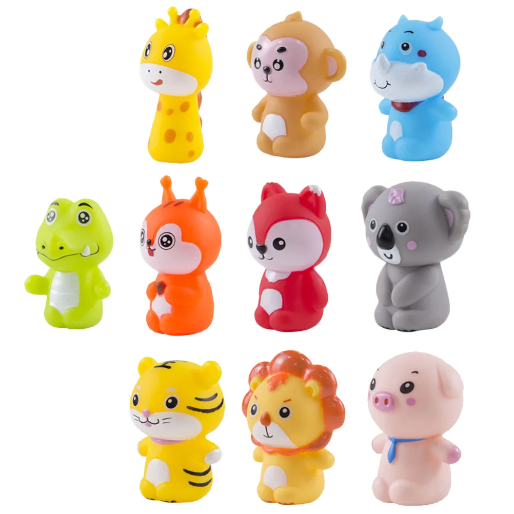 

Finger Hand Puppet Stretchy Puppets Kids Toys Toddlers Animal Talking Story