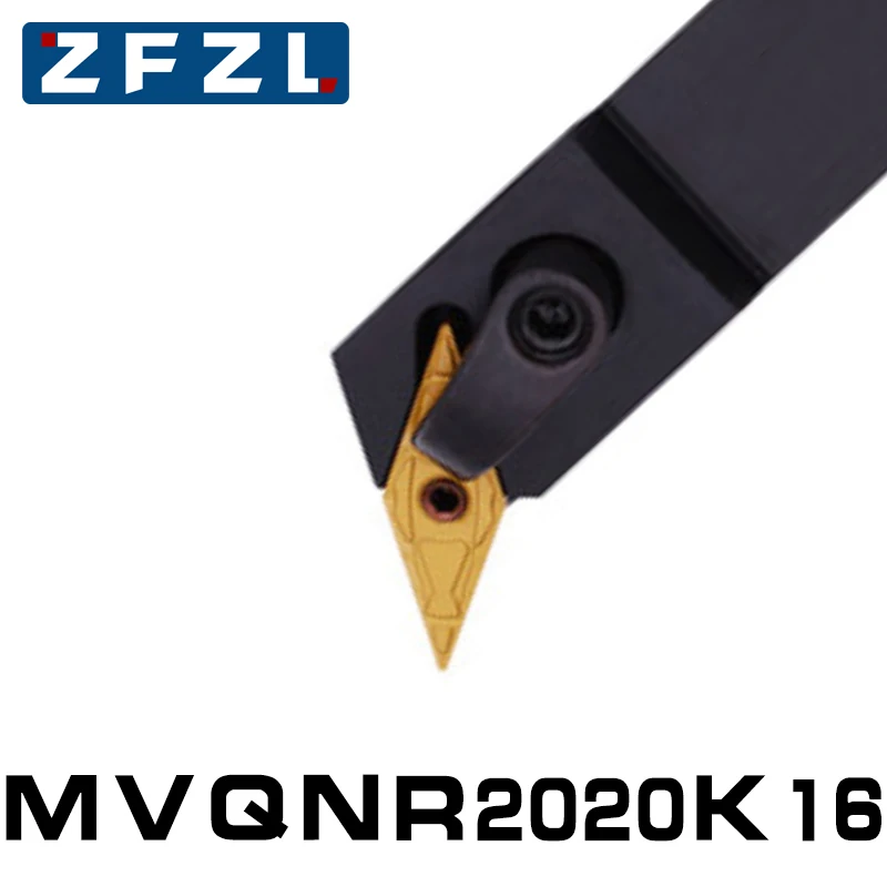 

1PC MVQNR2020K16 MVQNL2020K16 External Turning Tool MVQNR MVQNL Lathe Bar Turning Holder MVQNR2020 MVQNL2020 CNC Cutting Tool