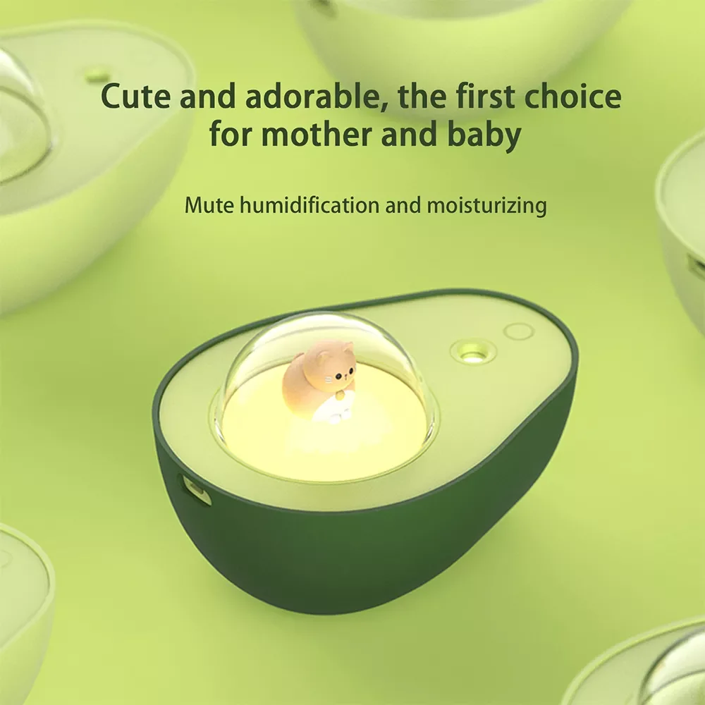 

Портативный увлажнитель воздуха с авокадо, 210 мл