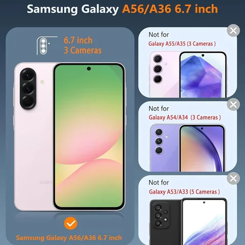 Магнитный чехол для аккумулятора Samsung Galaxy A36/A56, аккумулятор 10000 мАч, беспроводная зарядка, внешняя перезаряжаемая крышка для зарядки