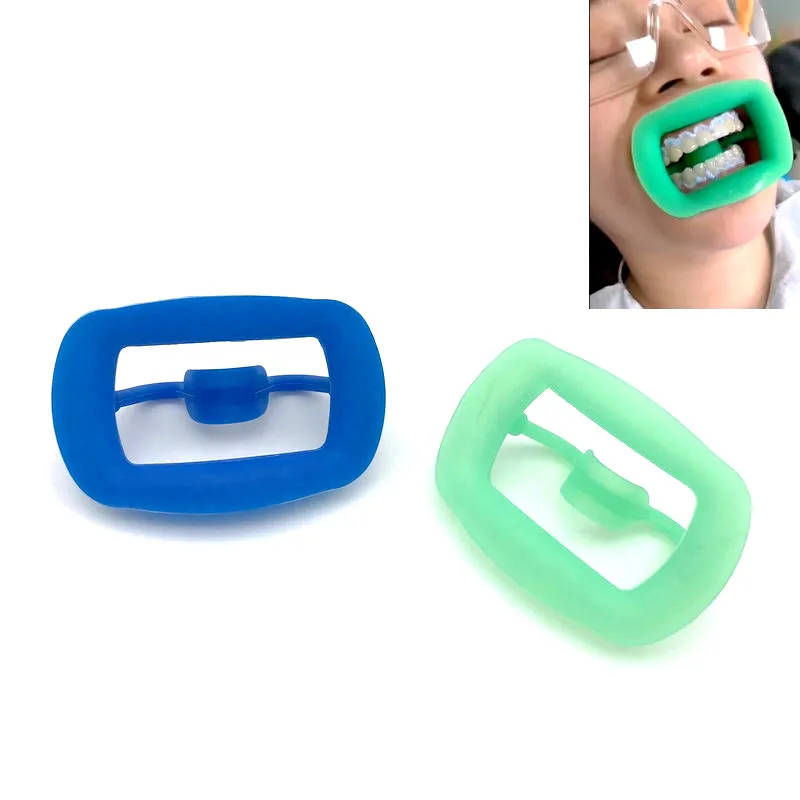 

10pcs Dental retractor soft silicon Intraoral Lip Cheek Retractor Mouth Opener Cheek Expand Dental Orthodontic