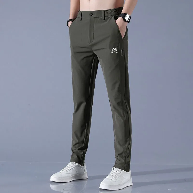 2023 Hot Spring Summer Autumn Men's Golf Pants High-quality Elastic Fashion Casual Breathable Trousers Men's Golf Clothing
