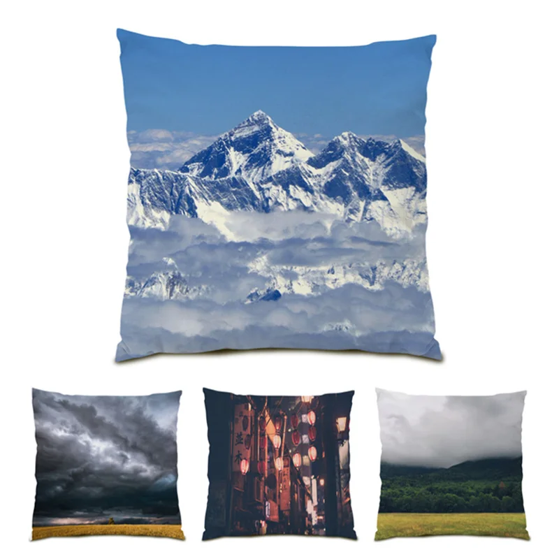 

New Funny Sofas for Living Room Velvet Home Decoration Pillowcase Polyester Linen Chair Office 45x45 Cushion Covers Decor E1115