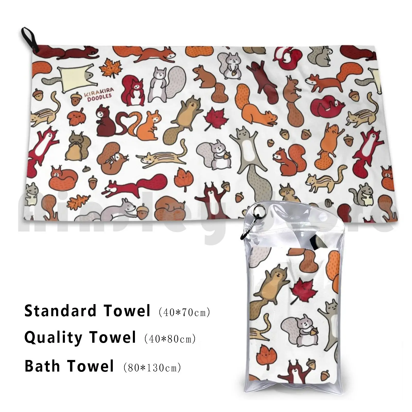 

Белки на осень банное полотенце для рисования пляжная Подушка 1335 кавайная Милая Белка белки Рисование чипмунк Летающий