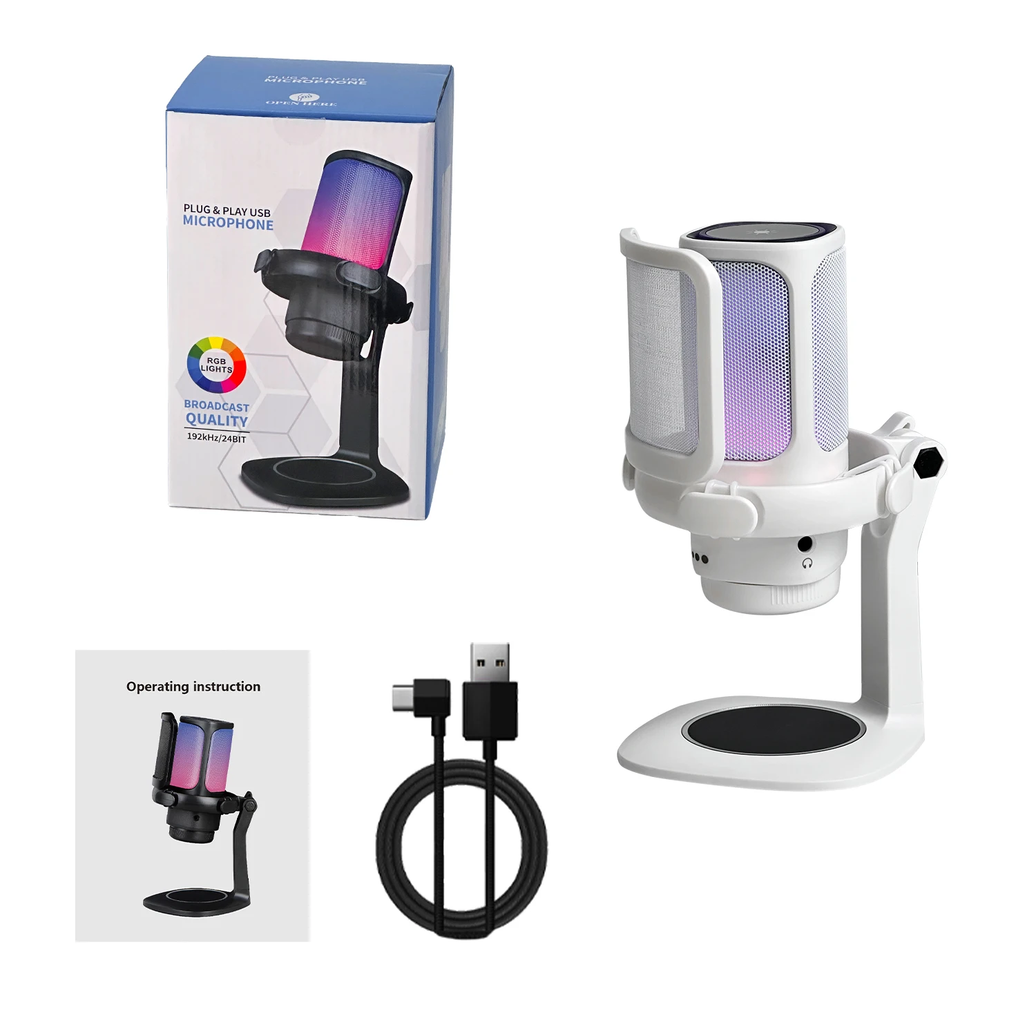 Фото Игровой микрофон GAM-S1 RGB по заводской цене №2
