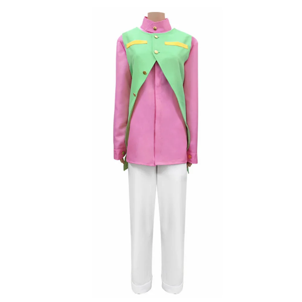 Унисекс аниме косплей костюм Rohan Kishibe на Хэллоуин Униформа Индивидуальный размер