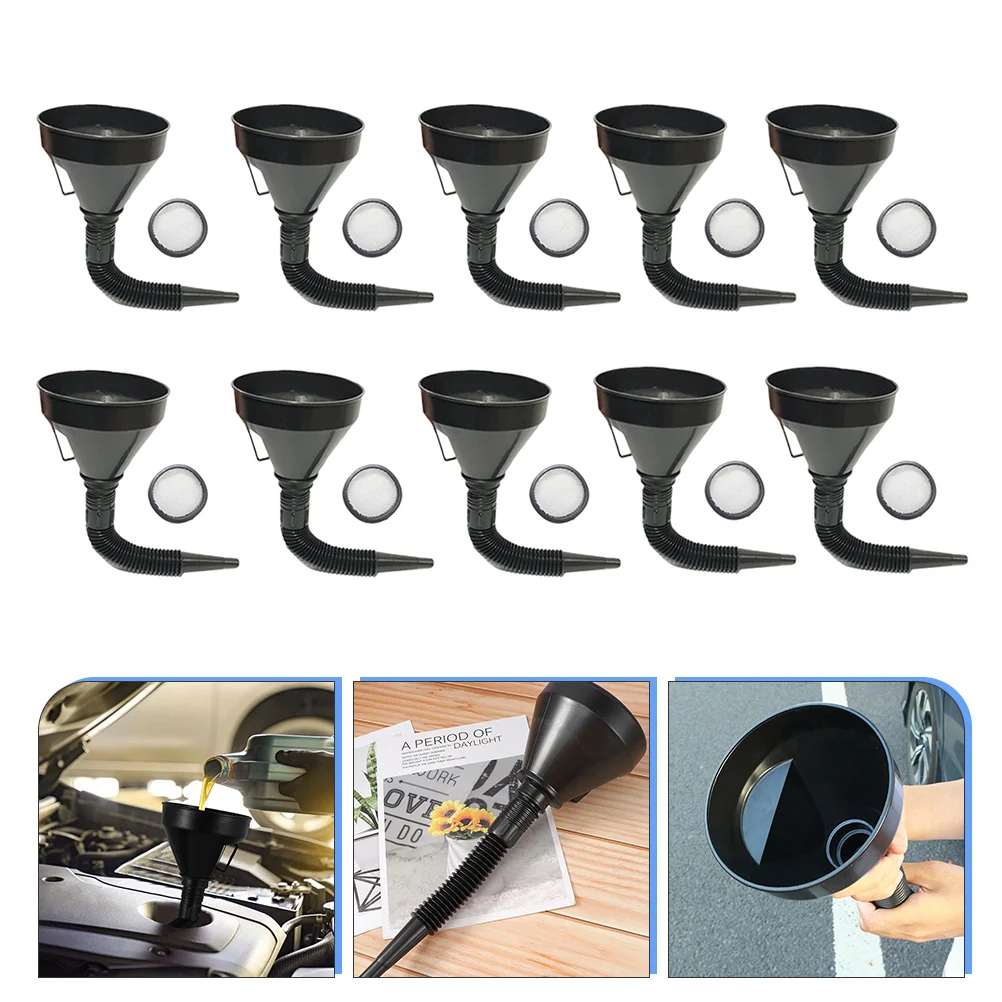 10 шт. силиконовые топливные трубки для двигателя