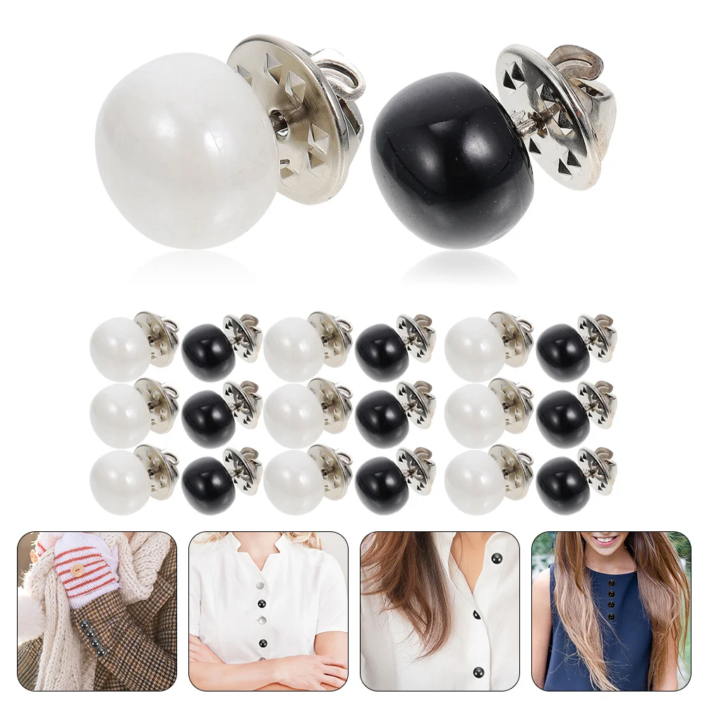 

Snap Buttons Kit Button Fastener Pearlstudpress Anti Emptied Brooches Sew Snaps Pin Brooch Sewing Clothing Fabric Screw Faux