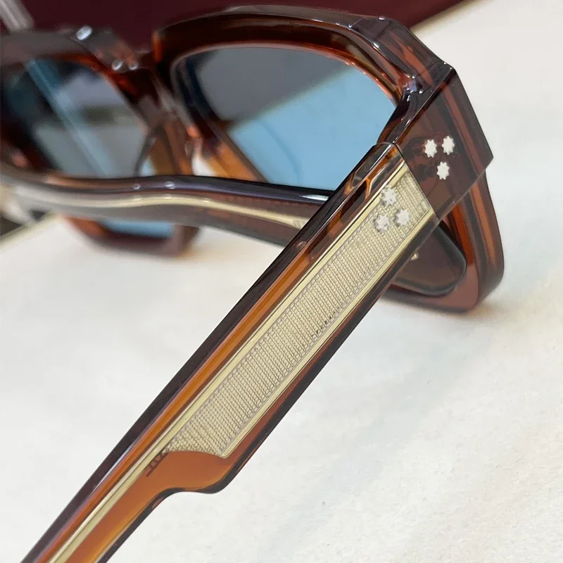 JMM ALFRED новые солнцезащитные очки из ацетата мужские и женские в большой оправе