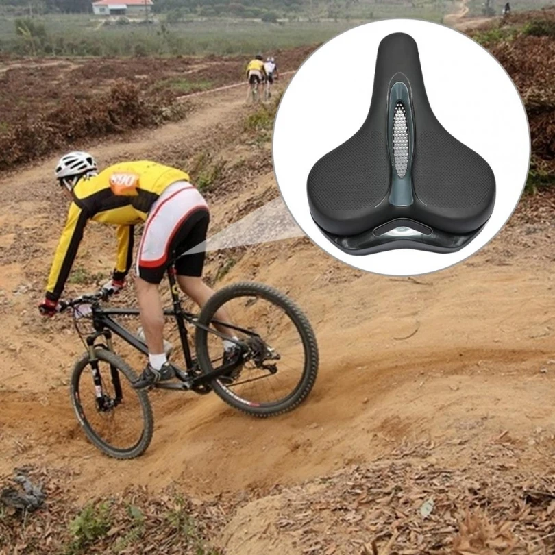

Амортизирующее удобное прочное Вентиляционное Велосипедное Сиденье для замены велосипеда/горного велосипеда с широкой подушкой