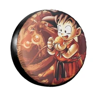 son goku spare tire cover bag pouch for jeep hummer anime japan waterproof dust proof car wheel covers