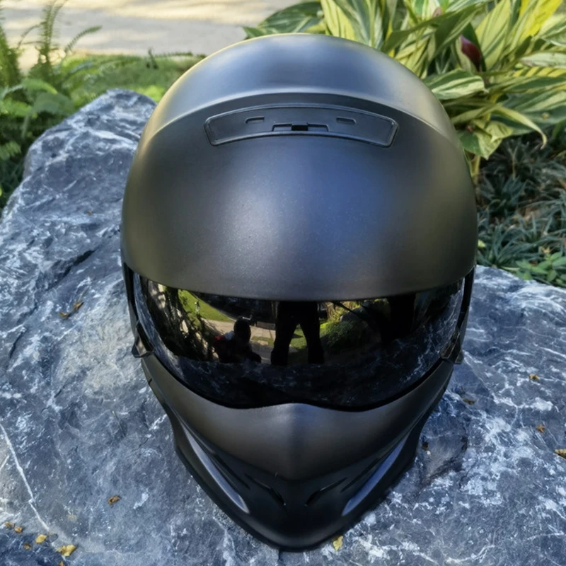 Scorpion Helm Motorcycle Helmet Vintage Casco Moto Black Warrior Combination Full Half Cruising Motorcross Men Womem DOT Casque