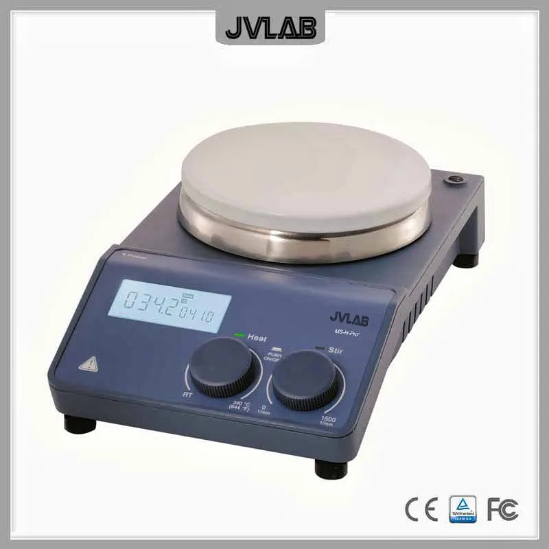 Cena Pakiet Mieszadło Magnetyczne Hotplate Max. Pojemność 20L Wyświetlacz LCD Mieszadło Magnetyczne 5 ''aluminiowa Płyta Grzewcza Do 340 (C) MS-H-PRO +